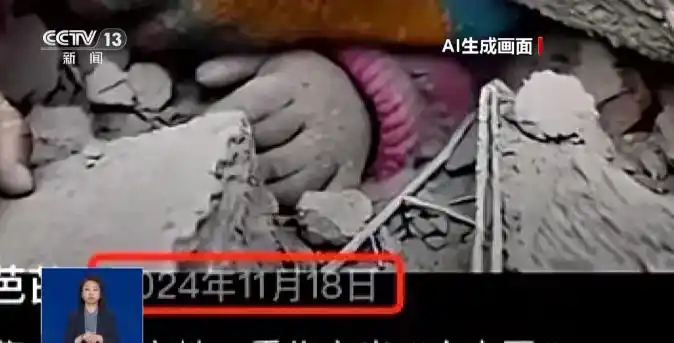 这些西藏日喀则地震的“相关内容”，其实是AI生成图片与旧照
