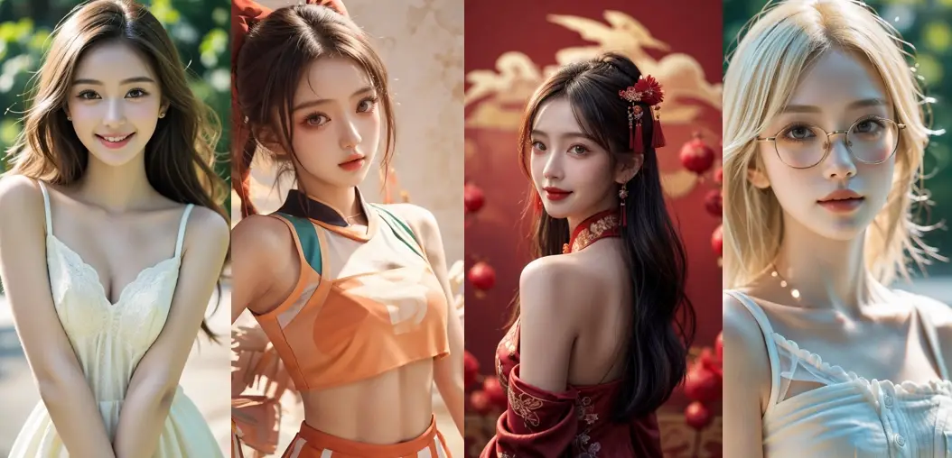 AI绘图神器来袭！一键生成高清美女写真壁纸