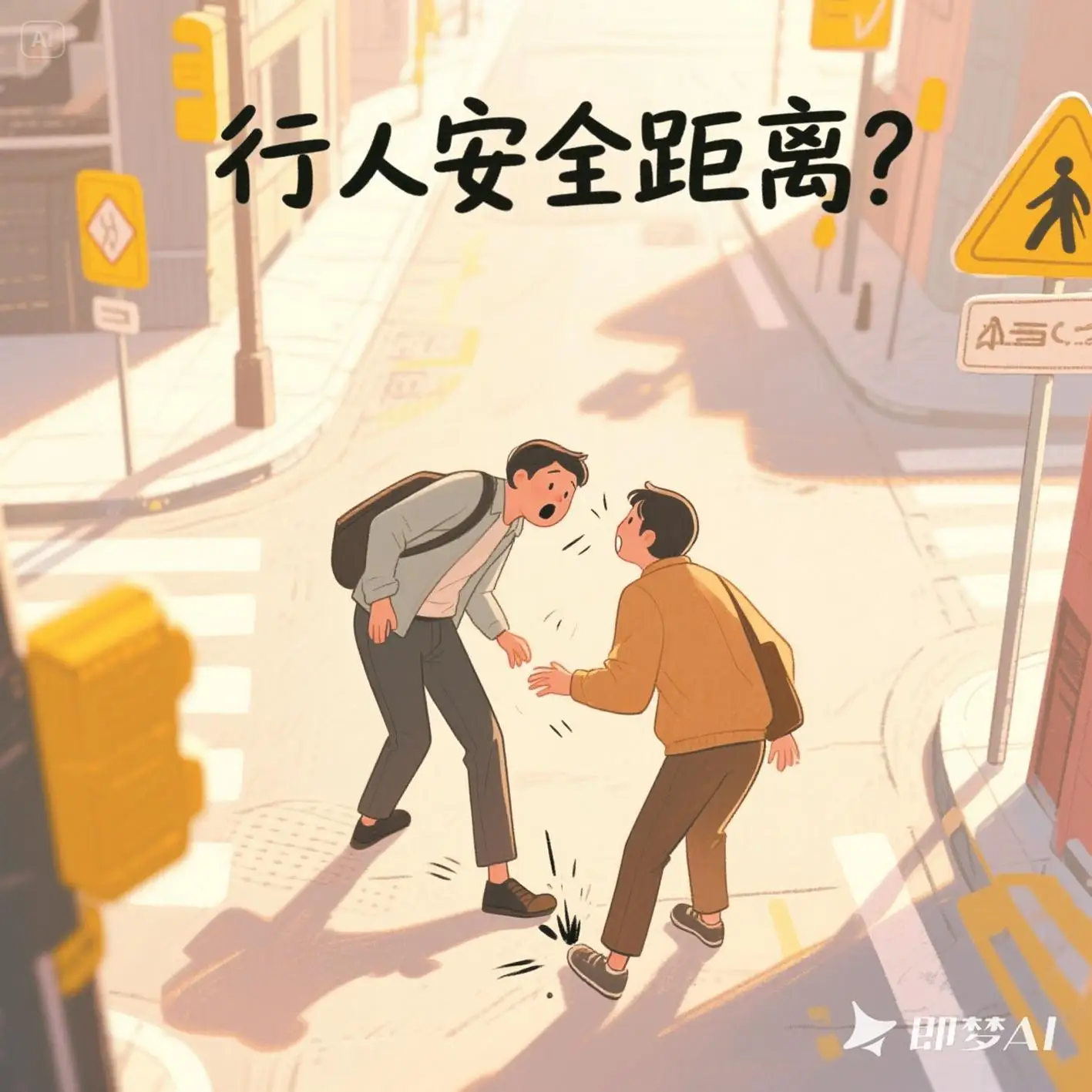 行人该保持“安全距离”？“乌龙普法”法院致歉